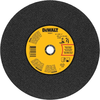 14-IN. X 7/64-IN. X 1-IN. General Purpose Chop Saw Wheel-Metal