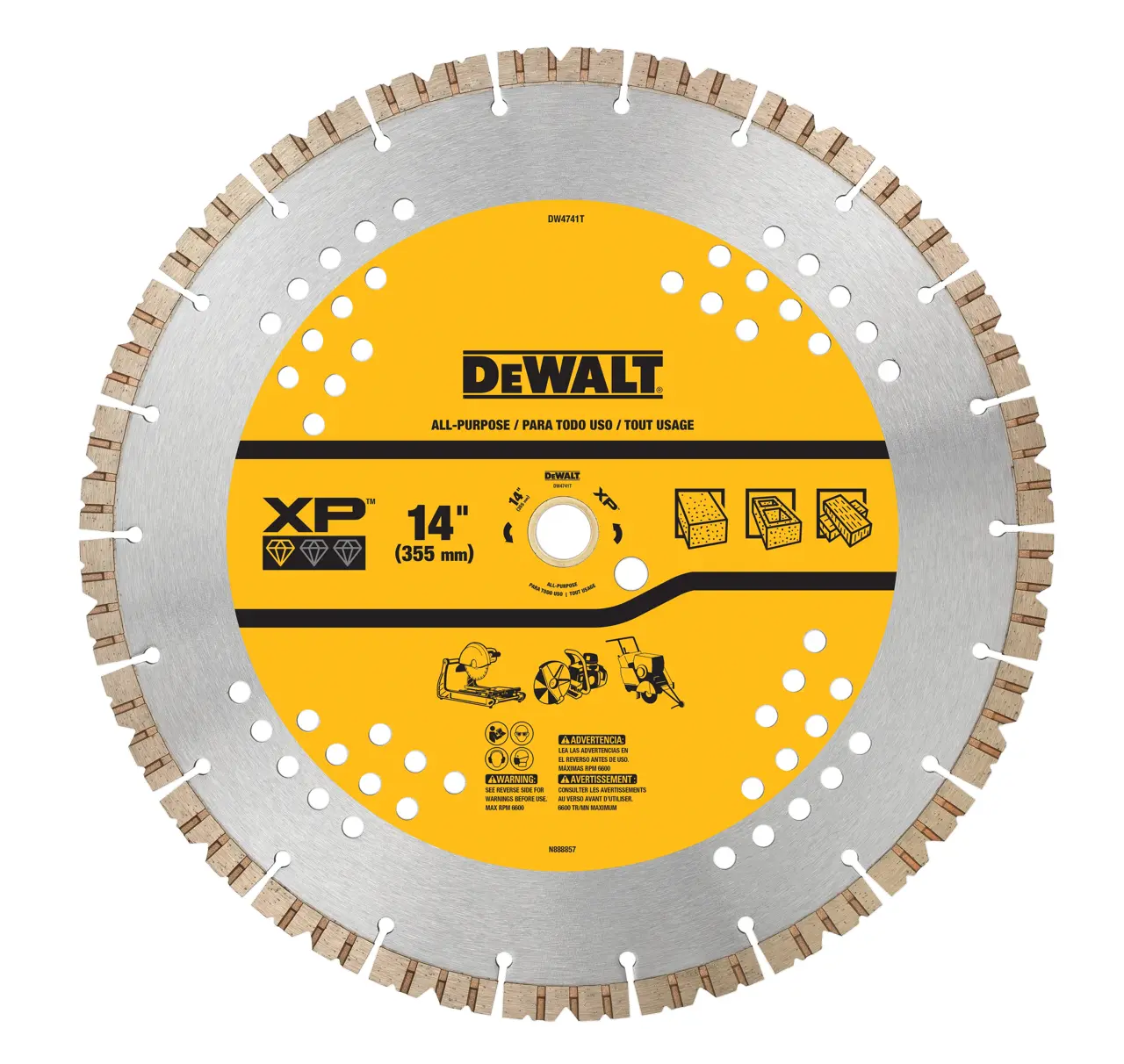 14-IN. XP™ Turbo Segmented Diamond Blade