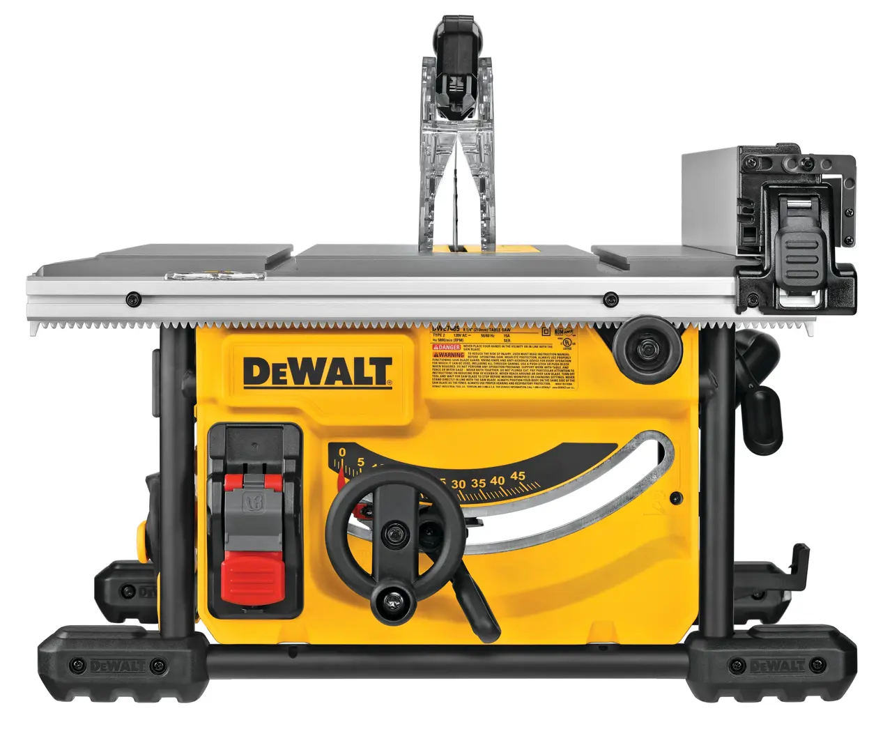 15 Amp 8-1/4-IN. Compact Portable Jobsite Table Saw
