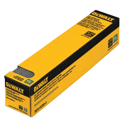15 gauge 2-1/2-IN. 34-Degree da style angled finish nails (2500-Pack)