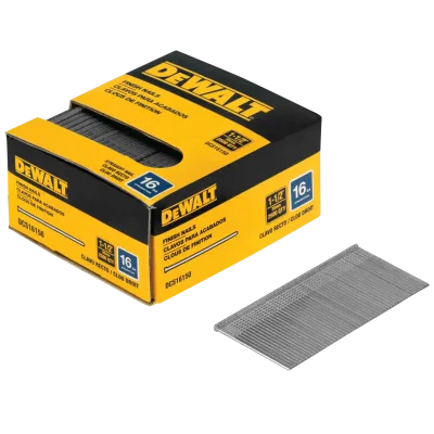 16 gauge 1-1/2-IN. Straight finish nails (2500-Pack)