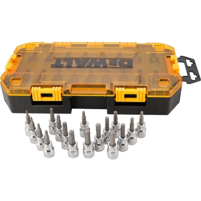 17 Piece 3/8 in Drive Bit Socket Set