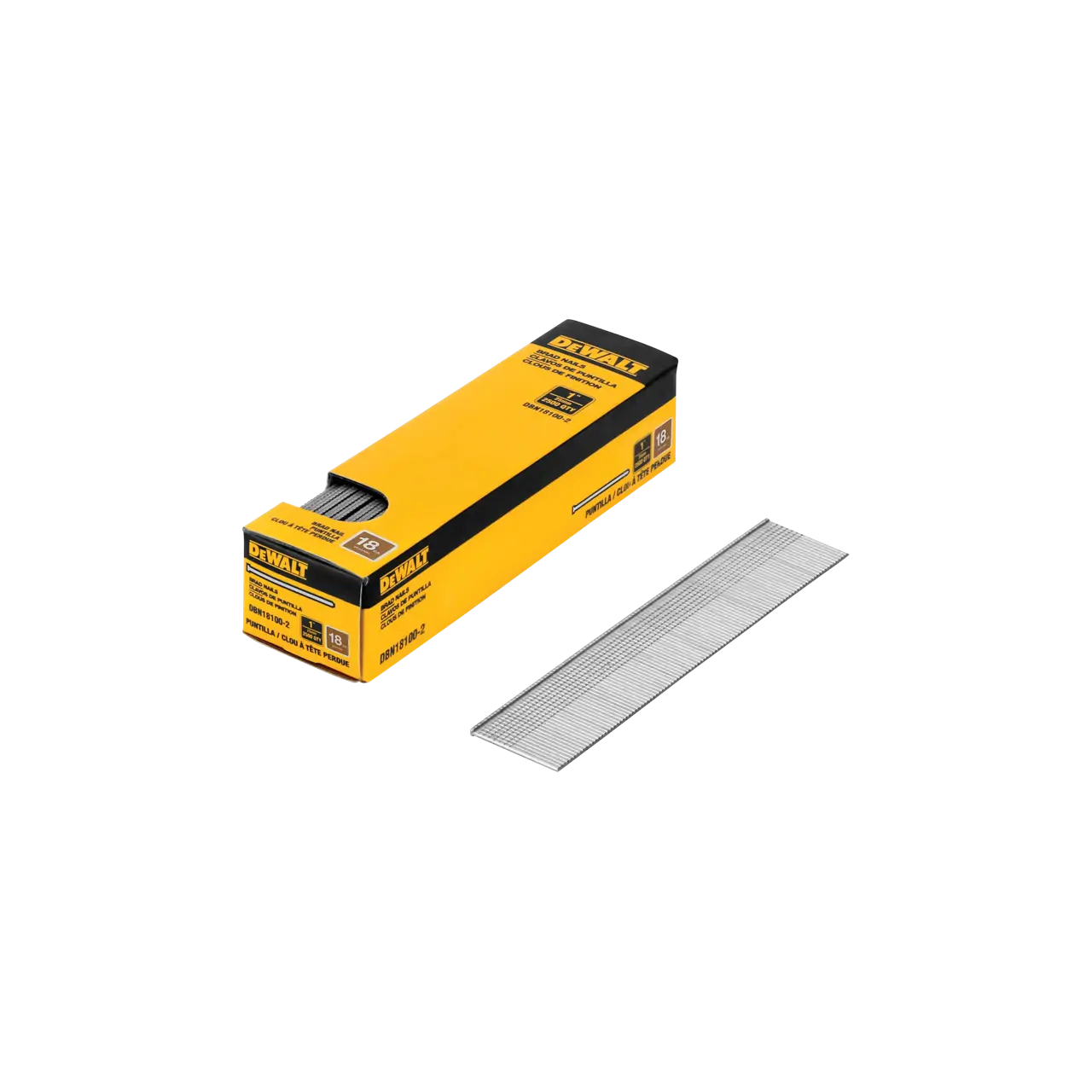 18 gauge 1-IN. Brad nails (2500-Pack)