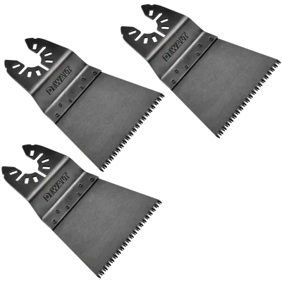 2-1/2-IN. Precision Tooth Hcs Oscillating Tool Blade for Fast Wood Cutting (3-Pack)