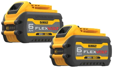 20/60V MAX* FLEXVOLT® 6AH Battery (2 Pk)