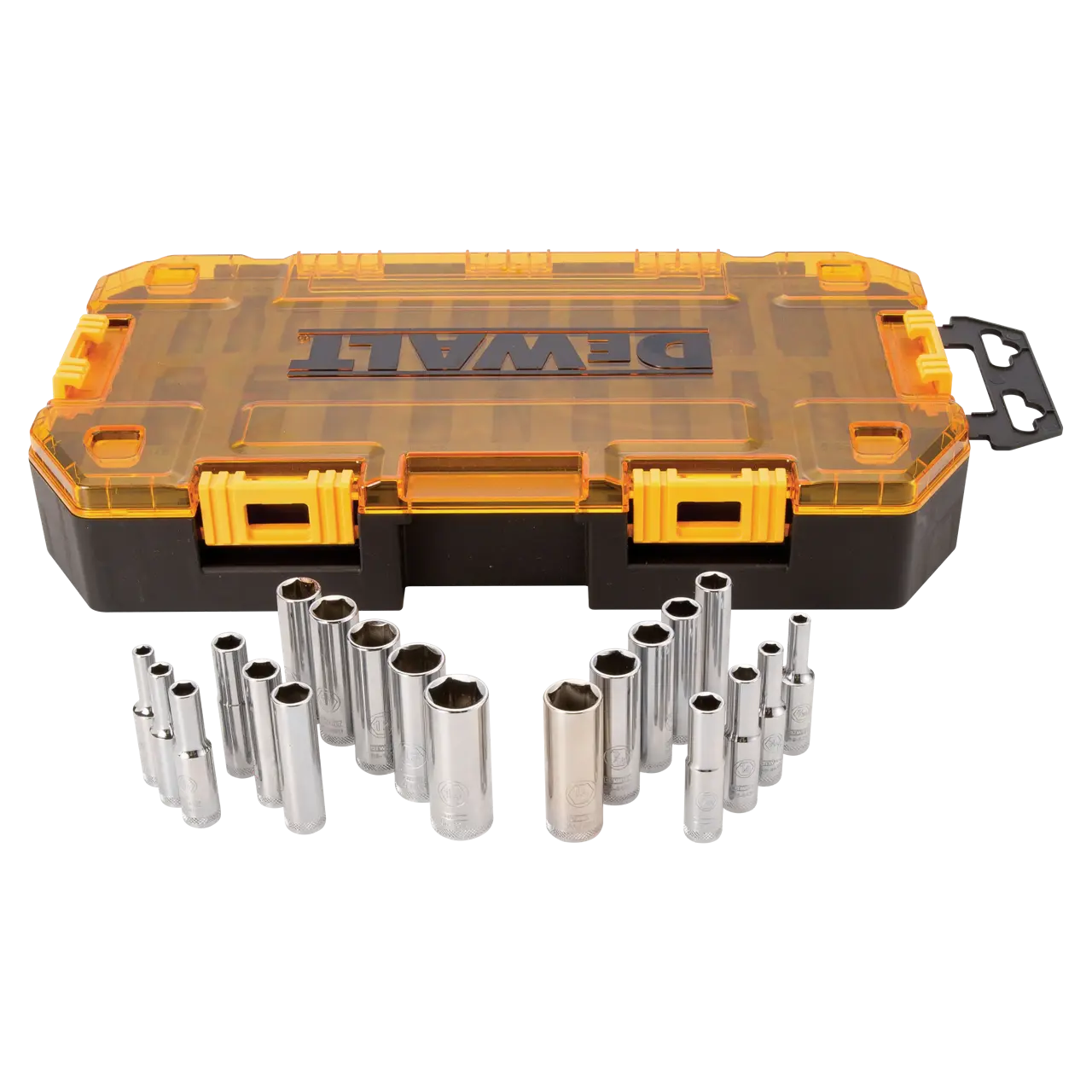20 Piece 1/4 in Drive Deep Combination Socket Set