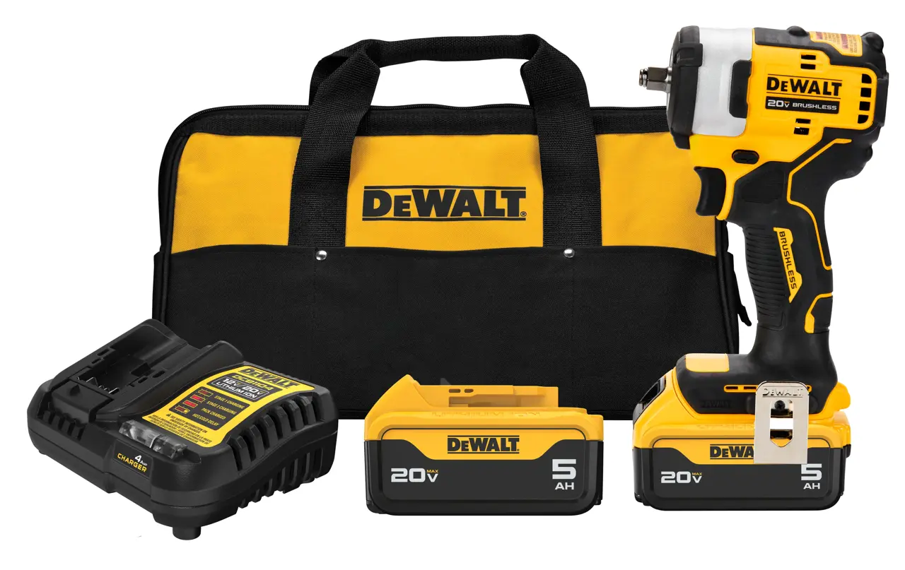 20V MAX* 3/8-IN. Cordless Impact Wrench with Hog Ring Anvil Kit