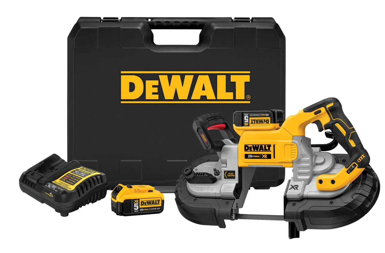 20V MAX** 5-IN. Dual switch band saw kit