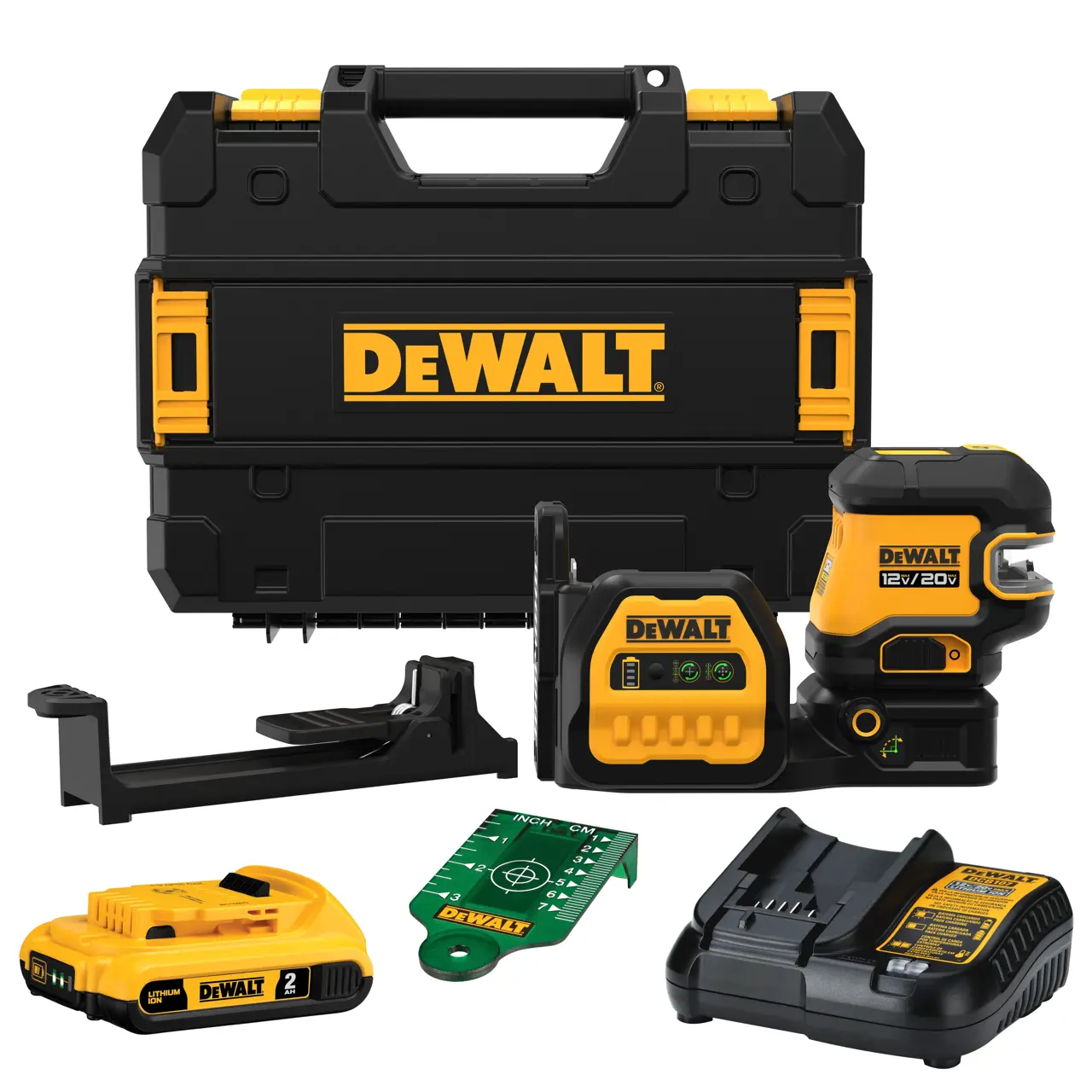 20V MAX* 5 Spot Green Line Laser Kit