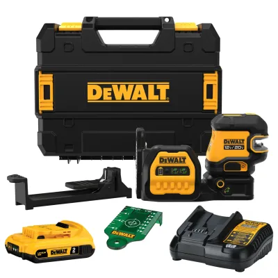 20V MAX* 5 Spot Green Line Laser Kit