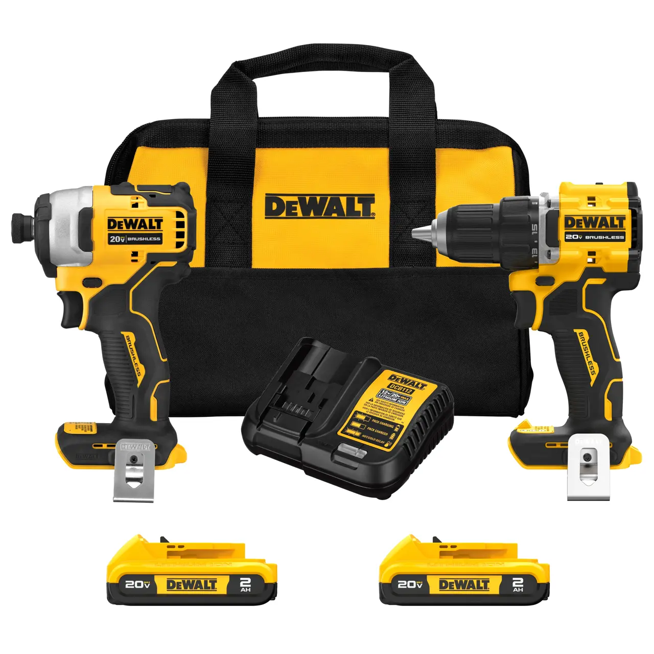 20V MAX* ATOMIC™ Brushles Compact Drill/driver and Impact Driver Combo Kit