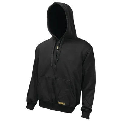20V MAX** black heated hoodie (hoodie and adaptor only)