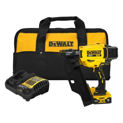 20V MAX* Brushless Cordless 21° Plastic Framing Nailer Kit