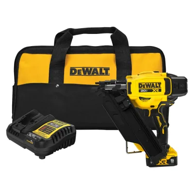 20V MAX* Brushless Cordless 30° Paper Tape Framing Nailer Kit