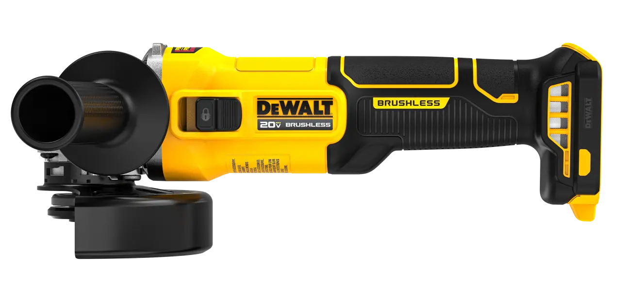 20V MAX* Brushless Cordless 4 1/2-IN. Slide-Switch Grinder (Tool Only)