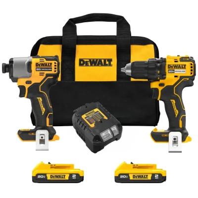 20V MAX* Brushless Cordless Drill/Driver and Impact Driver Combo Kit