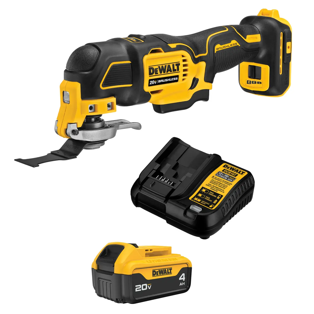 20V MAX* Brushless Oscillating Multi-tool 4 Ah Kit