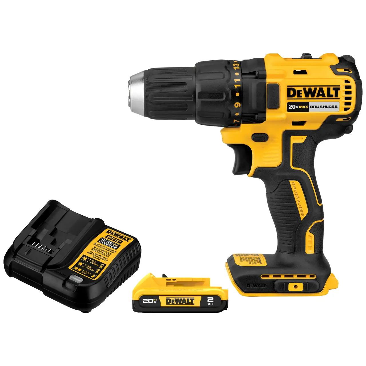 20V MAX* Compact Brushless Drill/Driver Kit