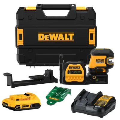 20V MAX* Cordless 2-Spot Green Line Laser Kit