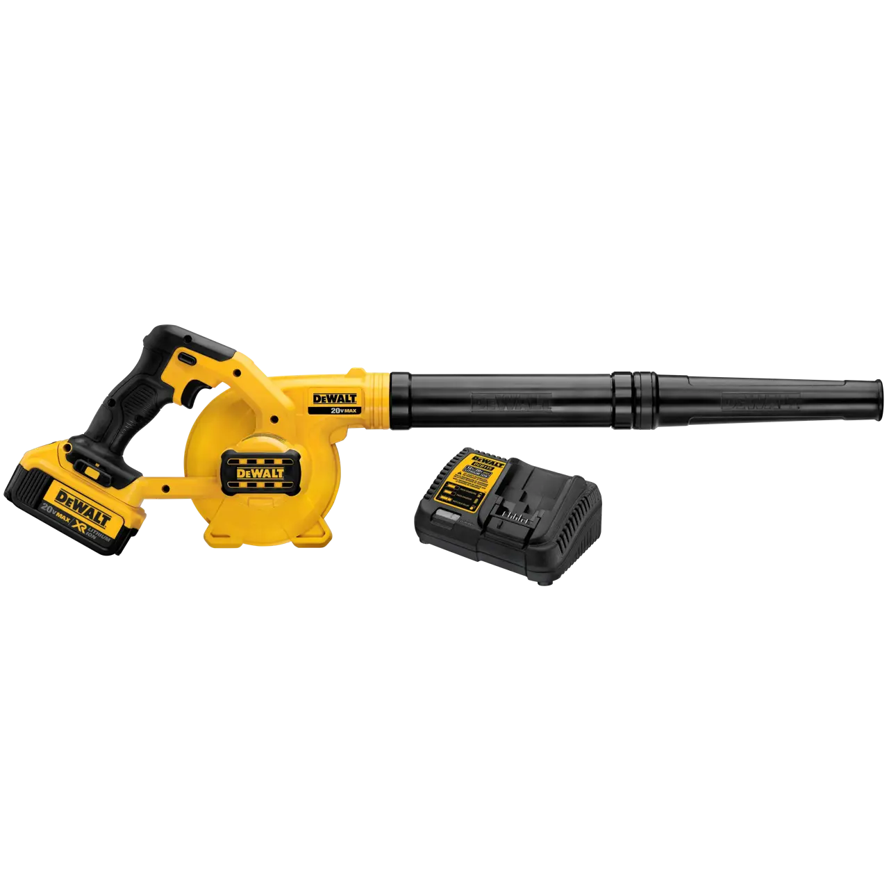 20V MAX* Cordless Blower for Jobsite with (1) 4.0 Ah Battery and Charger