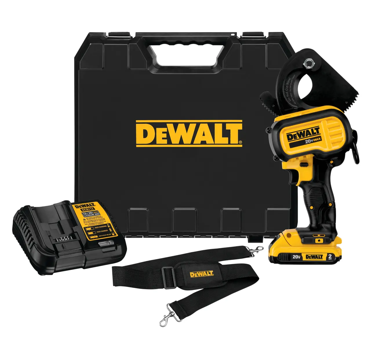 20V MAX* Cordless Cable Cutter with (1) 2.0 Ah Battery and Charger