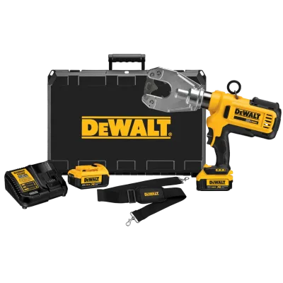 20V MAX* Cordless Dieless Cable Crimping Tool with (4) 5.0 Ah Batteries and Charger
