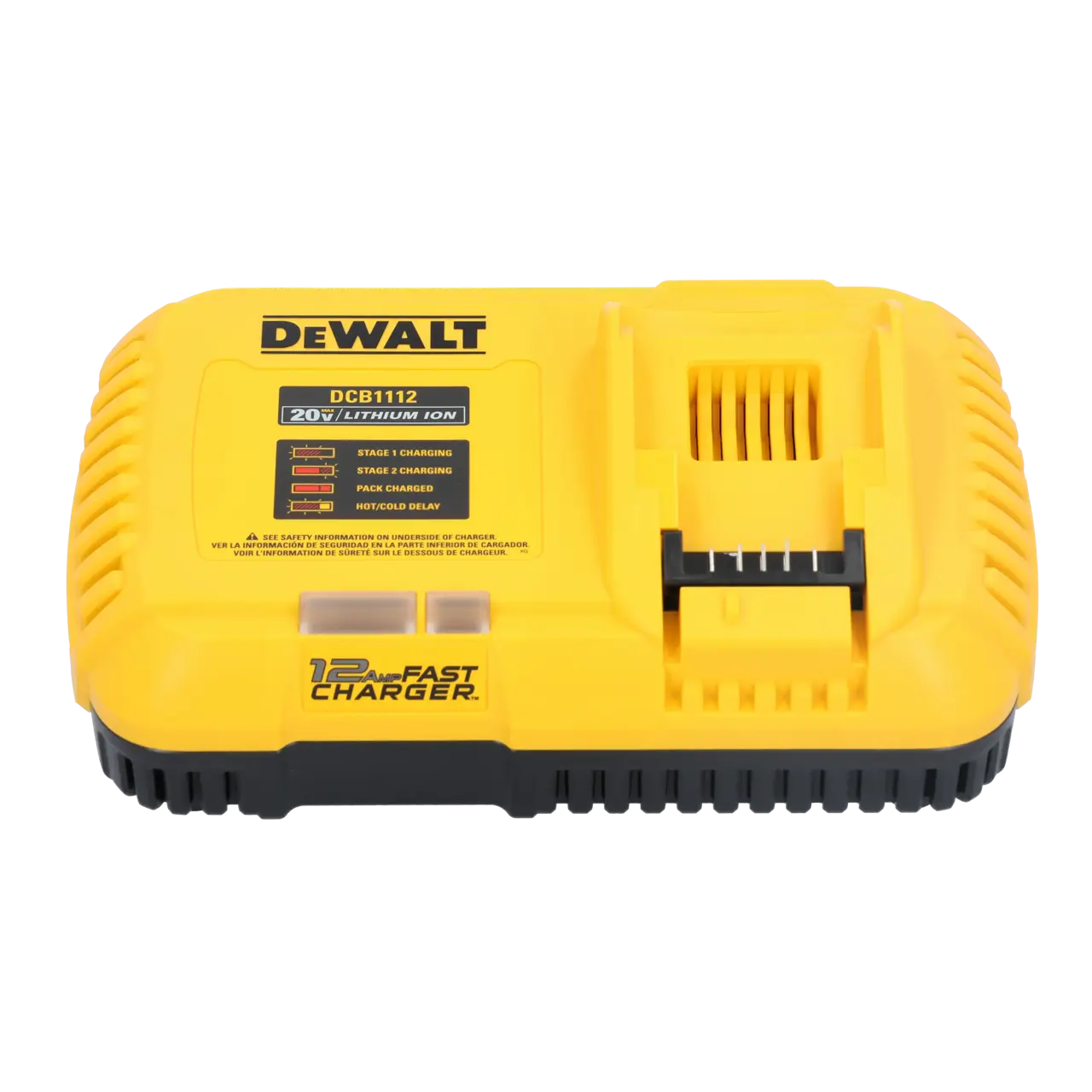 20V MAX*/FLEXVOLT® 12 Amp Fan Cooled Fast Charger