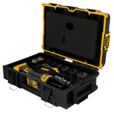 20V MAX* Hydraulic Knockout Tool Kit with 1/2'' - 2'' Punches and Dies