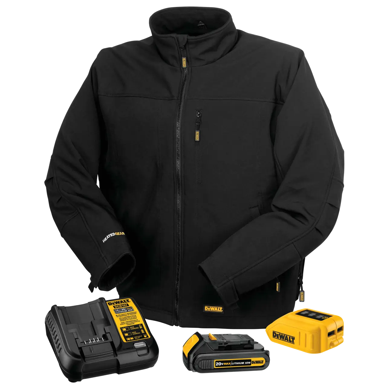 20V MAX** lithium ion soft shell heated jacket kit