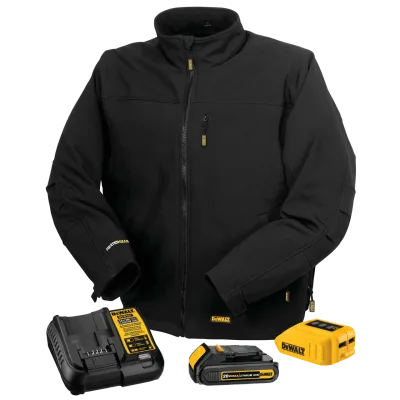 20V MAX** lithium ion soft shell heated jacket kit