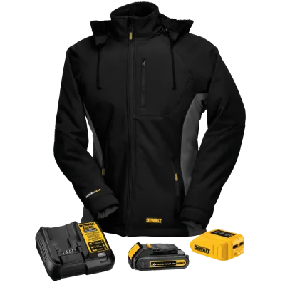20V MAX** soft shell woman's heated jacket kit