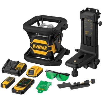 20V MAX** Tool Connect green tough rotary laser