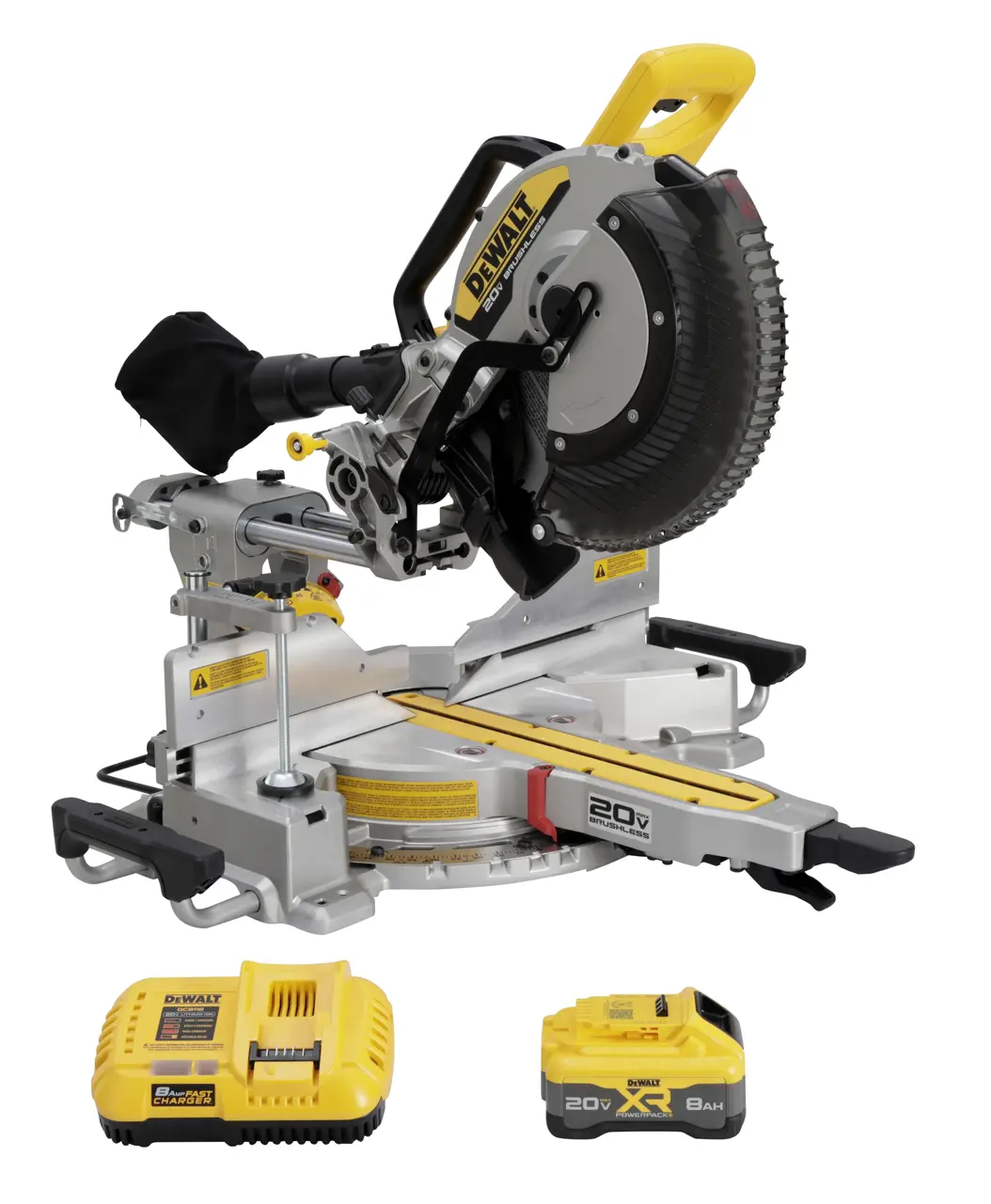 20V MAX* XR® 12-IN. Double Bevel Sliding Miter Saw Kit