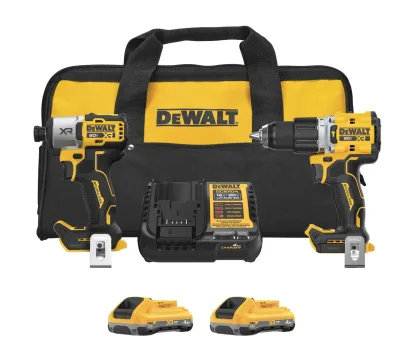 20V MAX* XR® 2-Speed Hammer Drill & Impact 2-Tool Combo Kit W/XR® Powerpack Batteries