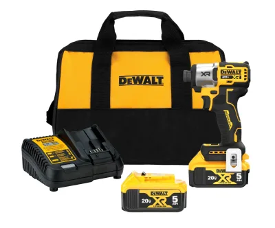 DEWALT 20V MAX* XR® 3-Speed 1/4-IN. Impact Driver Kit DCF845P2
