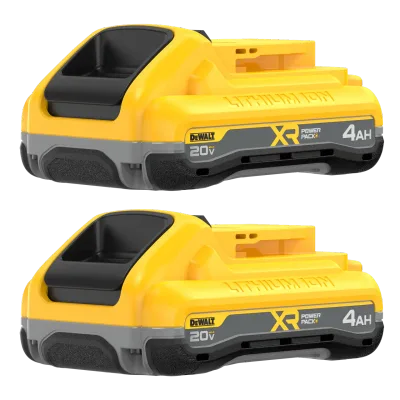 20V MAX* XR® 4AH Battery (2) Kit