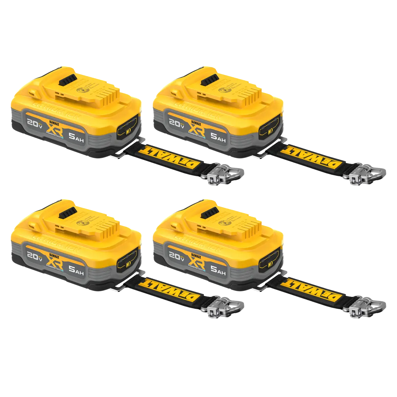 20V MAX* XR® 5AH Lanyard Ready Battery (4 Pk)