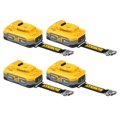 20V MAX* XR® 5AH Lanyard Ready Battery (4 Pk)