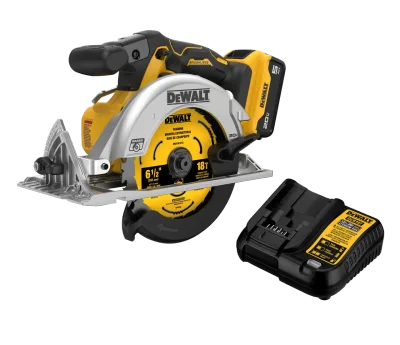 20V MAX* XR® 6-1/2-IN. Brushless Cordless Circular Saw Kit
