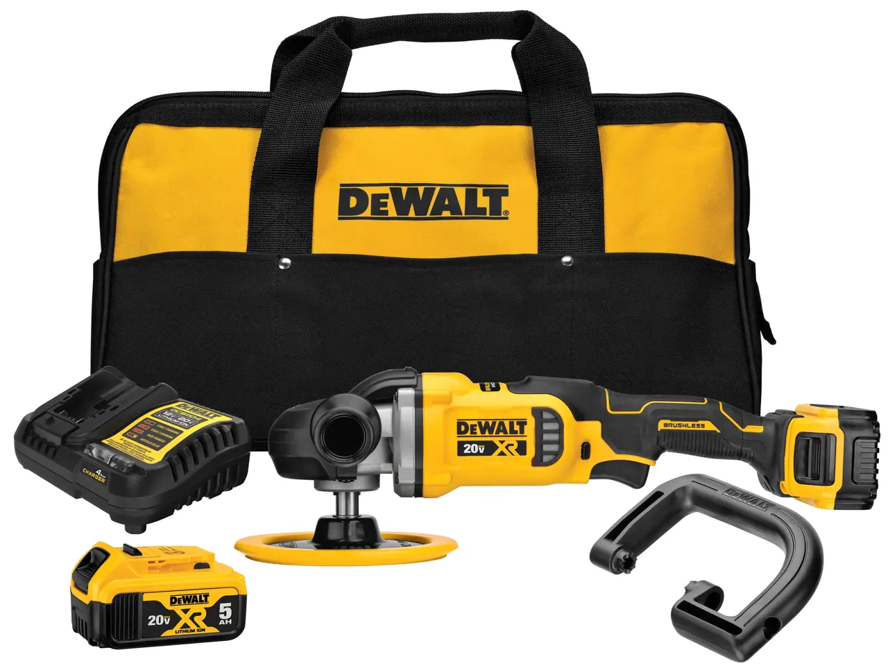 20V MAX* XR® 7-IN. Cordless Variable-speed Rotary Polisher Kit