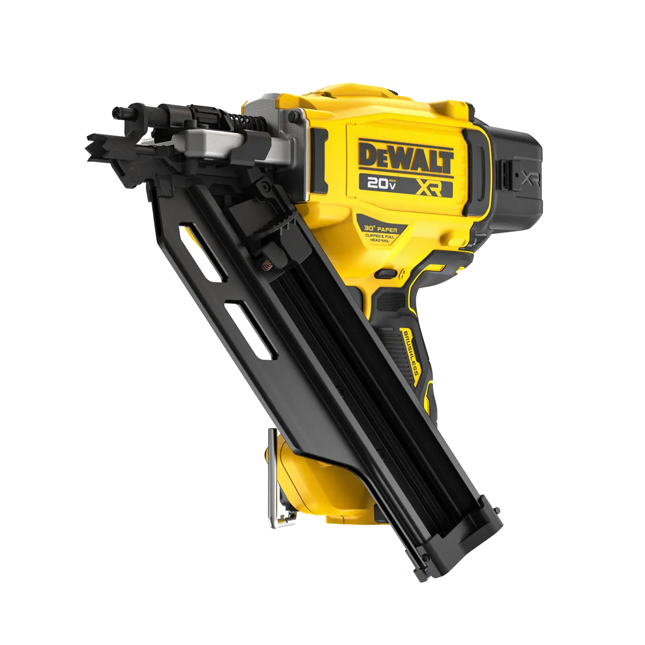 20V MAX* XR® Brushless 30° Paper Collated Framing Nailer (Tool Only)