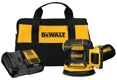20V MAX* XR® Brushless 5-IN. Cordless Variable-speed Random Orbital Sander Kit