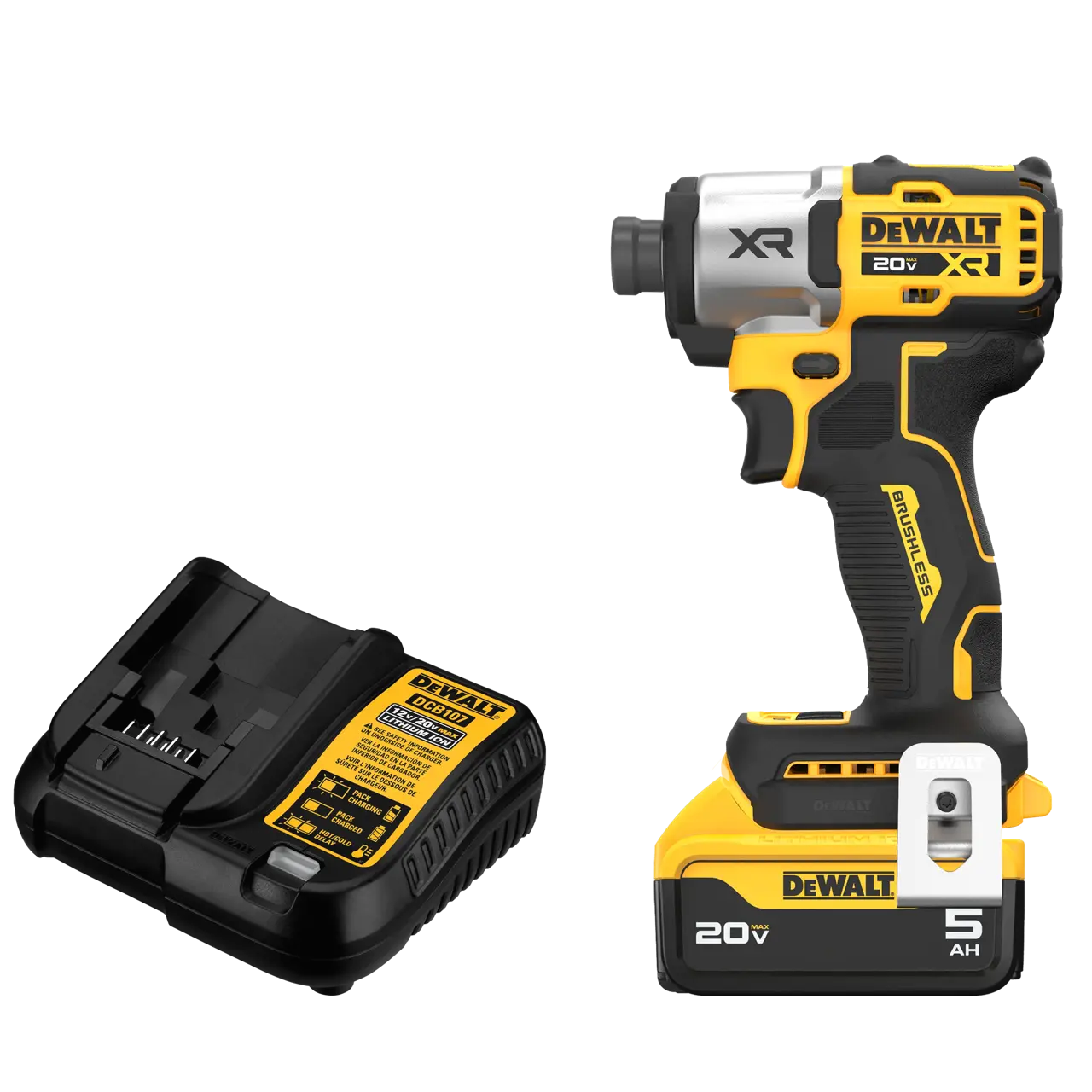 20V MAX* XR® Brushless Cordless 3-Speed 1/4-IN. Impact Driver Kit