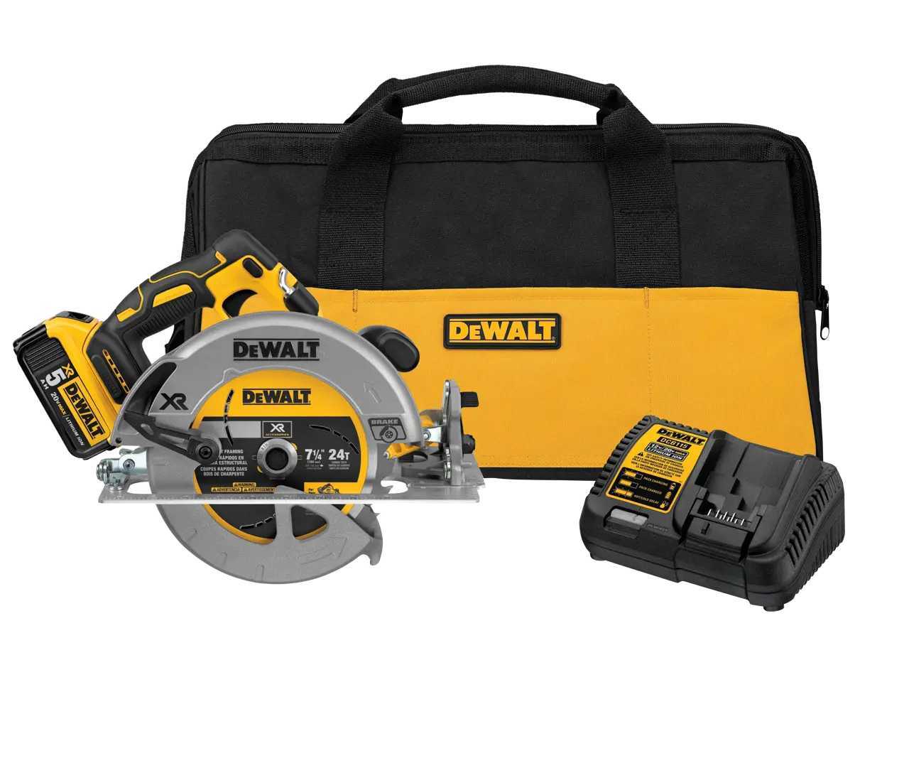 20V MAX* XR® Brushless Cordless 7-1/4 In. Circular Saw Kit
