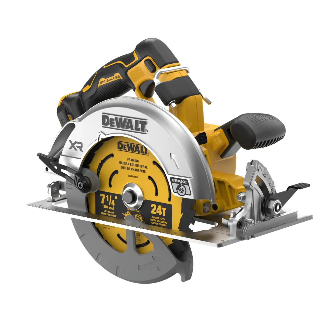 20V MAX* XR® Brushless Cordless 7-1/4 In. Circular Saw (Tool Only)
