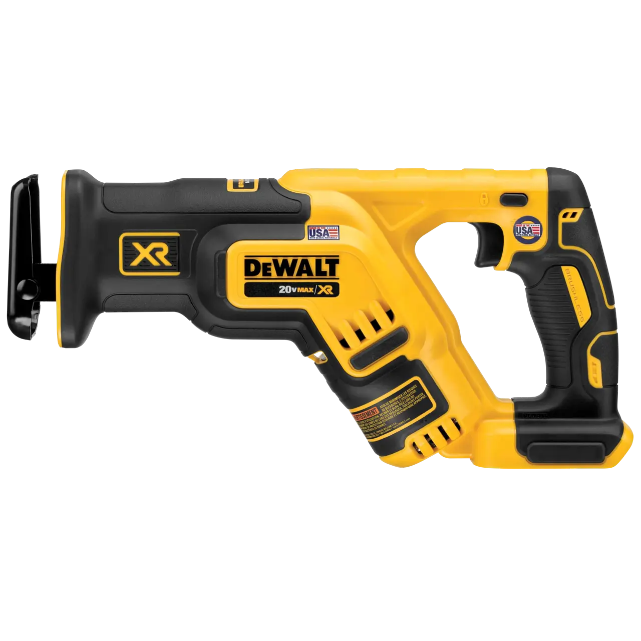 20V MAX** XR® brushless cordless compact reciprocating saw (TOOL ONLY)