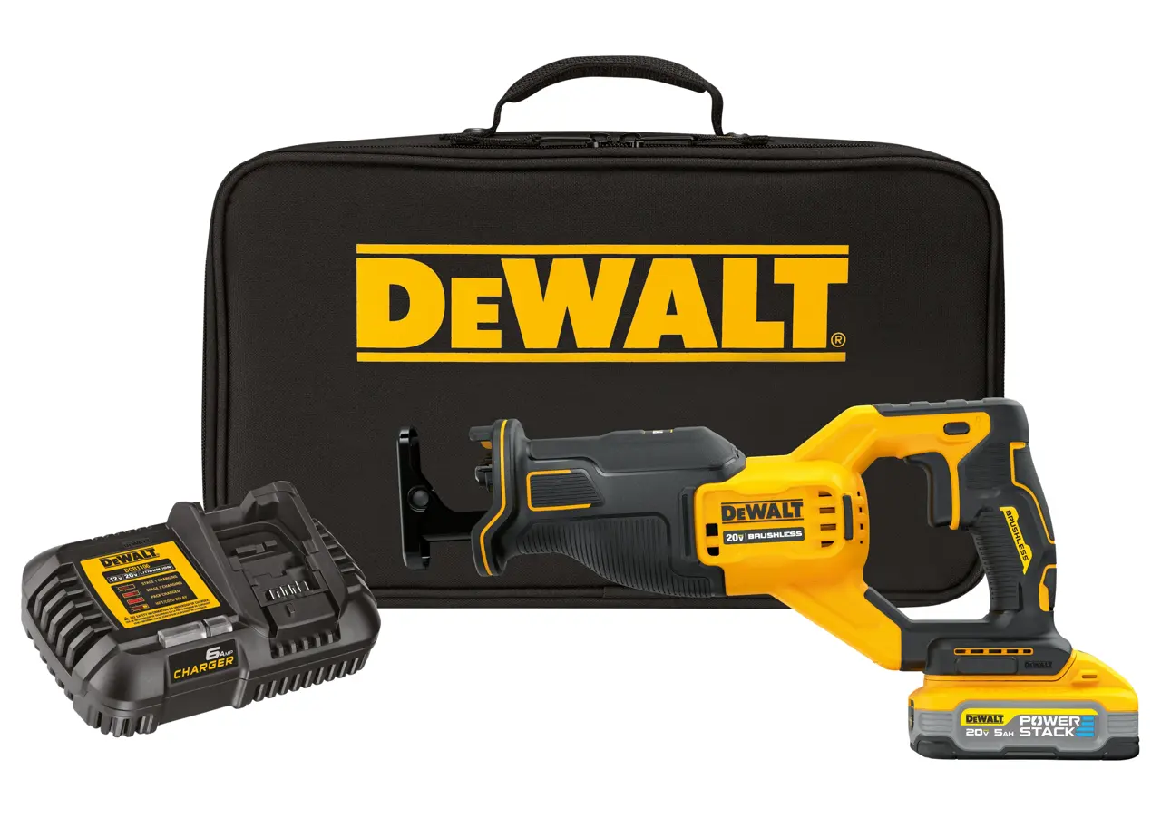 DEWALT 20V MAX* XR® Brushless Cordless Reciprocating Saw Kit DCS382H1