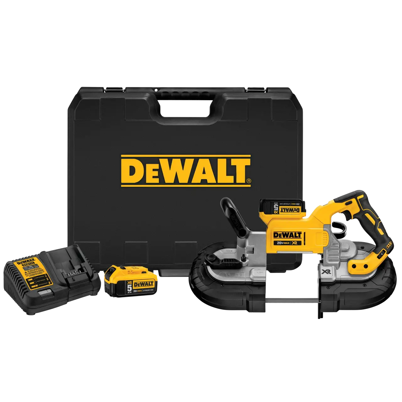 20V MAX** XR® brushless deep cut band saw kit