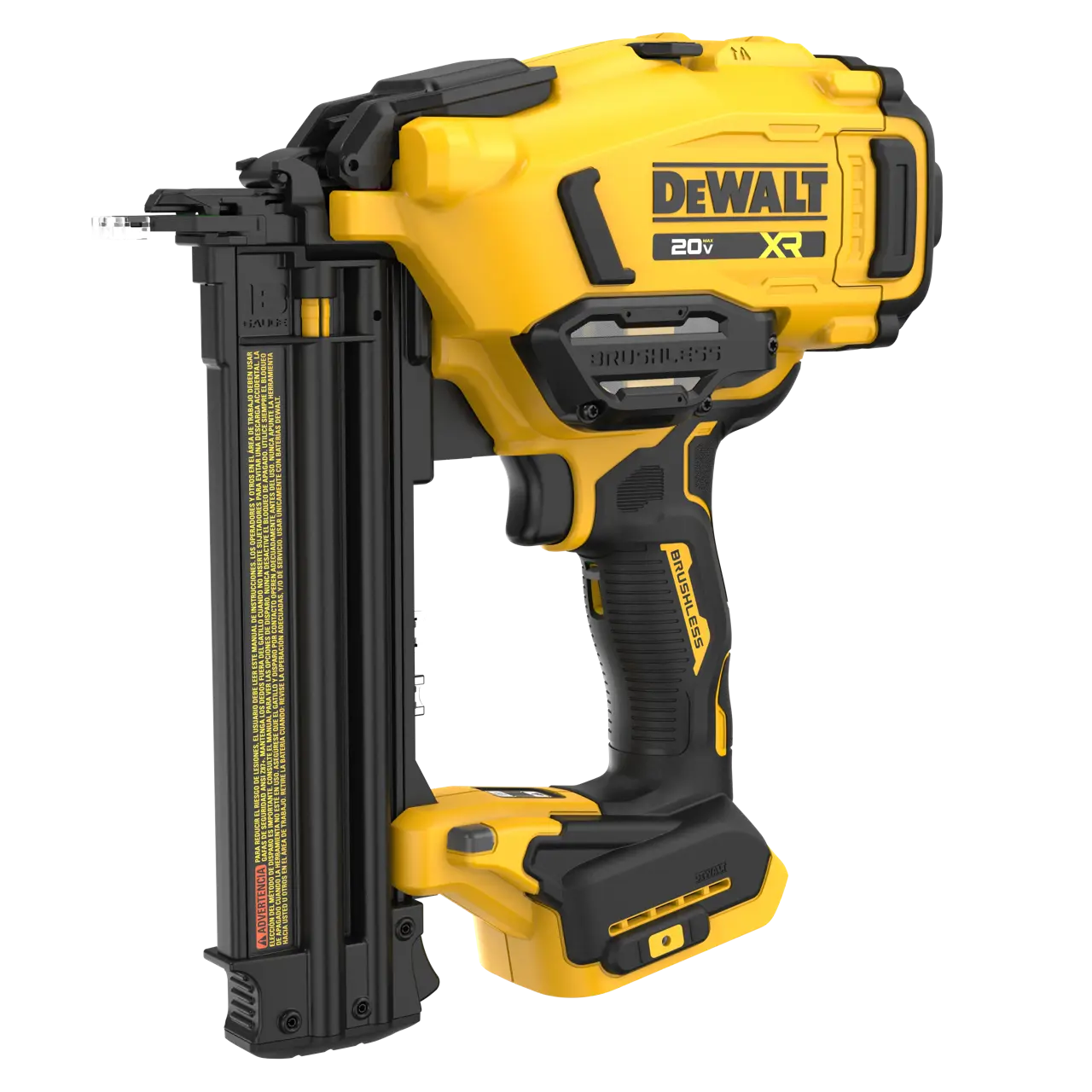 20V MAX* XR® Cordless 18GA Brad Nailer (Tool Only)