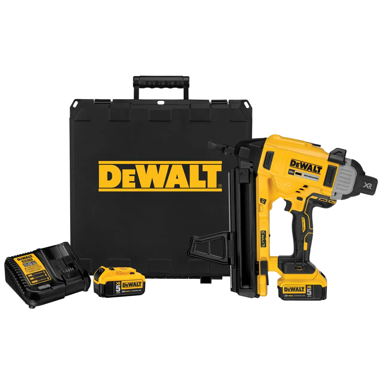 20V MAX* XR® Cordless Concrete Nailer Kit